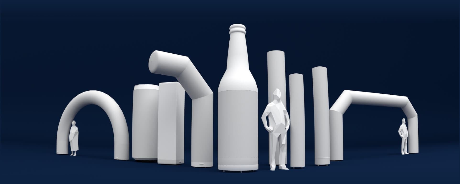 SHAPE Inflatable shape products for event from