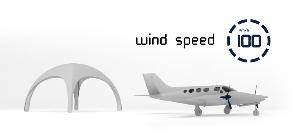 High wind resistance 